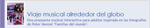 titular viaje musical alrededor del globo